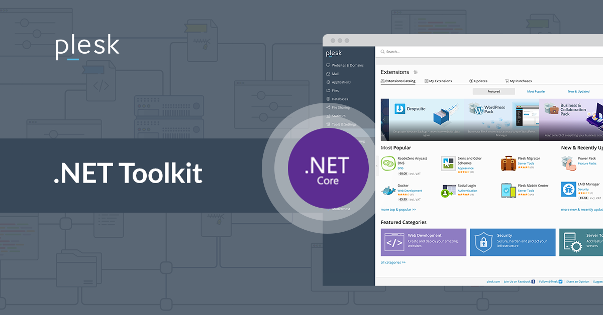 Blog - sind Sie immer informiert was bei Simple Hosting so läuft - Hosting Control Panel Plesk .NET Toolkit